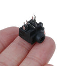 5Pcs 3.5mm female stereo audio socket headphone jack connector 5 pin PCB mo Nw