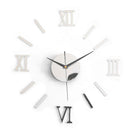 Modern DIY Home Decor Large Coffee Cup Stickers Kitchen Wall Clocks Silent