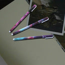 6 pcs/set Colored Gel Pen Office School Stationery supplies, Starry Pattern A8D1
