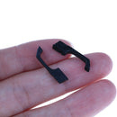 1Set black plastic car door hinges & door handles for 1:10 rc crawler trx4 U Gw