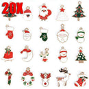 Wholesale Enamel Metal Alloy Christmas Charms Pendant Jewelry DIY Craft Findings