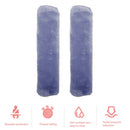 2pcs Car Seat Belt Cover Fluffy Safety Belt Shoulder Pad Protector (Grey)