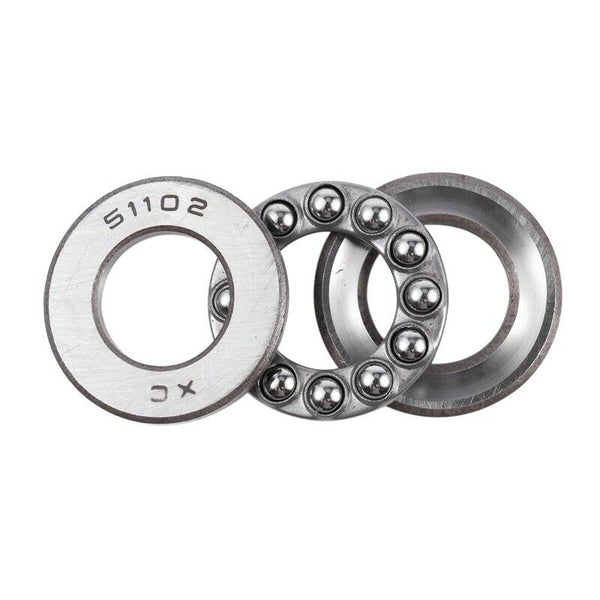 2 Pcs 15 x 28 x 9mm 51102 Single Direction Thrust Ball Bearings J9I2
