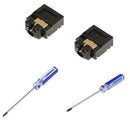 2X 3.5mm Headphone Audio Port & T8/T10 Screwdriver Tool for Xbox one Controller