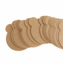 100 Pcs. Labels Gift Tags Tags Gift Tags Kraft Card Gift Cards - Brown / #