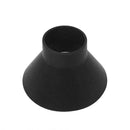 Cone Shaped Magic Car Windows Snow Remover Shovel Ice Scraper (7.5cm Black