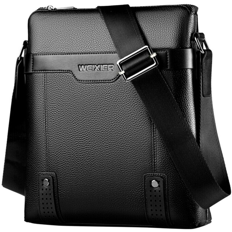 Weixier Men Messenger Bags Pu Leather Shoulder Crossbody Bag Men Handbag Ma O1C1