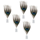 Set of 5 Pieces Dreadlocks Beads Pendant Hair Decorations, Metal Cuffs Braid