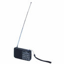 Mini Portable LED Digital FM Radio Speaker USB Micro SD TF Card MP3 Music P