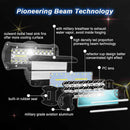 1PC Car LED Light Bar Waterproof 7 Inch 120W 40LEDs Spot Flood Combo Beam N Gw