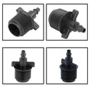 1/4" Barb Tubing Adapter For 4/7mm Drip irrigation Hose Capillary AU Tube D4R9