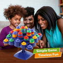 Topple Board Game Balancing Toys For Children Family Activity J2H2