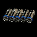 5Pcs F-Type Male Plug Compression Connectors For RG6 Coax Coaxial TV Cable H Ew