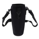 Neoprene Water Bottle Carrier Bag Pouch Cover, Insulated Water Bottle Holder 1L