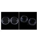 4pcs Clear Turn Signals Lens for Kawasaki Vulcan 1500 Drifter 2001-2005