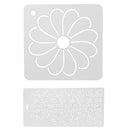 2pcs Plastic Clear Quilting Stencil Template for Stitch Sewing DIY Art Craft