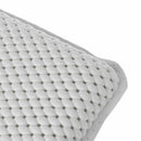 Non-slip Bathtub Pillow Soft Bath SPA Headrest Waterproof With Suction Cups