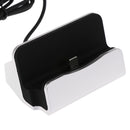 3Pcs USB Charger Stand Station Cradles Cable For  6 6s 8 7 Plus 5S/5