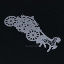 Luxury Carriage Cutting Dies Stencils Art Embossing for DIY Scrapbooking hv2n