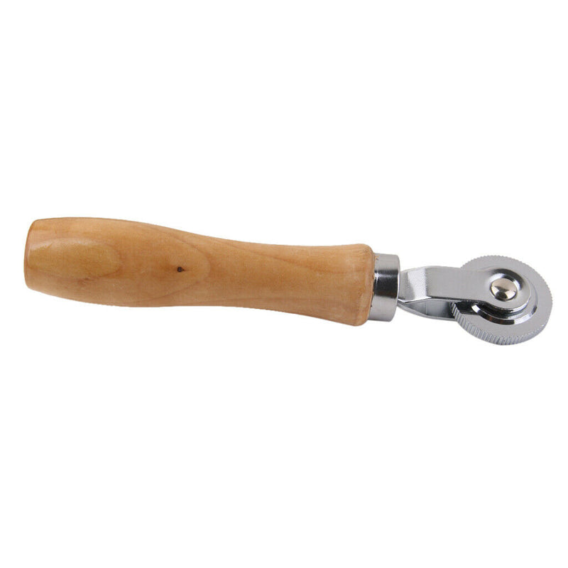 Tyre Patch Roller Puncture Repair Tool Wood Handle Portable Car Accessories