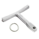 9Pcs Understring Radius Gauge for Guitar Bass Setup Builder Luthier Tools Supply