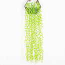 Artificial Simulation Weeping Willow Wall Hanging Garden Decor New T6F1