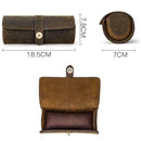 Watch Roll Display Box Leather Travel Case Wrist Watches Storage Pouch AU