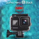 Waterproof Case for GoPro Hero 8 Accessories Housing Case Diving Protective P9Q3