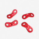 10Pcs Camping Tent Lock Cord Rope Fastener Guy Line Bent Runner Tensioner Alloy