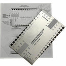 1PC String Action Gauge Ruler Guide Setup Measuring For Guitar Luthier Tools
