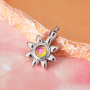 Crystal Jewelry Pendant Sunflower Souvenir Jewelry Souvenir