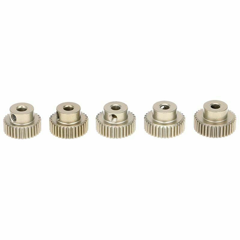 5pcs 64DP 3.175mm 31T 32T 33T 34T 35T Pinion Motor Gear Set for 1/10 RC Car N6W9