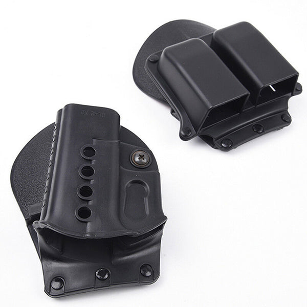 Military RH Paddle Set GL2-ND with 6900 Double Magazine Holster