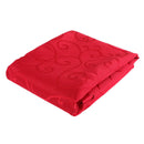 40 inch Round Table Cover Tablecloth Wedding Banquet Party Polyester red G6R2