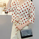 Fashion Girl Flash Bag Sequin Shoulder Bag Casual Female Cosmetic Bag Pink Z6Z5