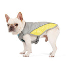 Dog Puppy Cooling Vest Pet Evaporative Jacket Gray Yellow Gray Yellow M