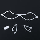 Empennage DIY Metal Embroidery Stencil Scrapbook Craft Cutting Die A
