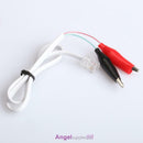 Home Phone Telephone Rj11 Plug Alligator Clip Test Tester Cable Wire Cord