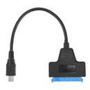 USB3.1 Type-C Port to 7+15Pin 2.5inch SATA HDD SSD Converter Adapter Cable