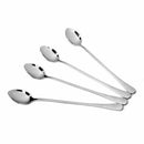 Set of 4 Super Long Stainless Steel Coffee Spoons C7I2