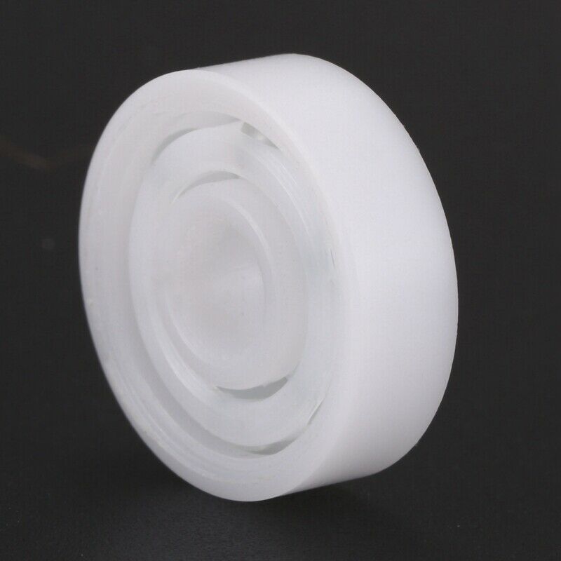 1 x 626 deep groove ball bearing plastic glass 6 * 19 * 6mm, white I6P5