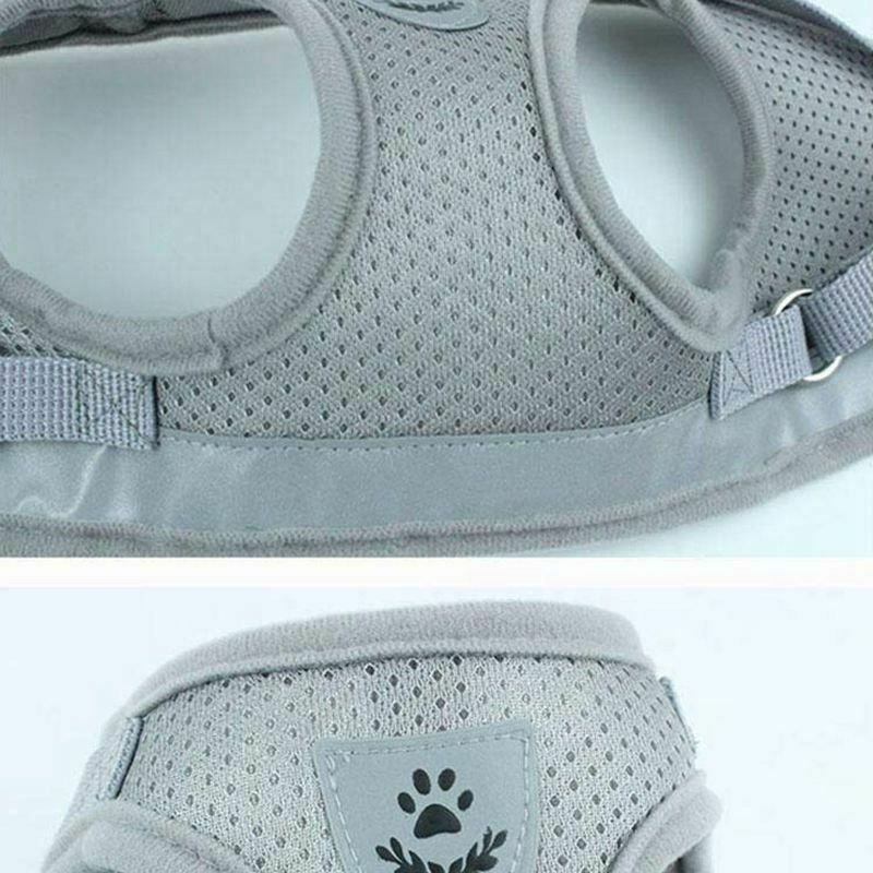 Dog Vest Harness, Dog Vest with Lead Soft Dog Harness, Summer Breathable Do L3M7