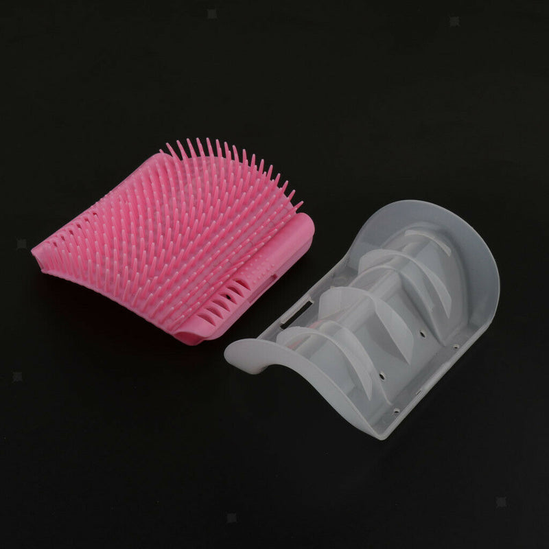 Cat Self Groomer, Cat Corner Groomer with Catnip,Perfect Massager Tool for Cats