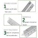 Plastic Triangular Scale Ruler Architecture Architect ToolRe Engineers Meas