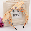 4XWide Ribbon Bowknot Headband Hairband Wire Bendy Bow Rabbit Bunny Ear ZHP