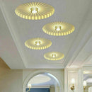 3W LED Aluminum Ceiling Light Fixture White Pendant Light Chandelier K9R8 L D4P5