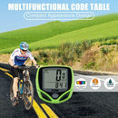 SunDing 548B Waterproof Bicycle Computer MTB Bike Code Table LCD Odometer