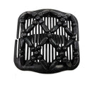 Women Magic Variety Hair Comb Imitation Wood Double Row M9S4 In Bead Change Y7Q4