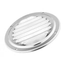 5" 316 Round Louvre Air Vent S.S Ventilation Ventilator Grille Cover Durable
