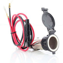 Universal 12V-24V 120W Waterproof Car Female Cigarette Lighter Power Socket K3J2